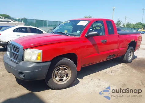 2005 Dodge Dakota St from USA, damaged, VIN 1D7HW22K85S271692